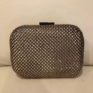 BCBGMaxazria evening clutch box bag